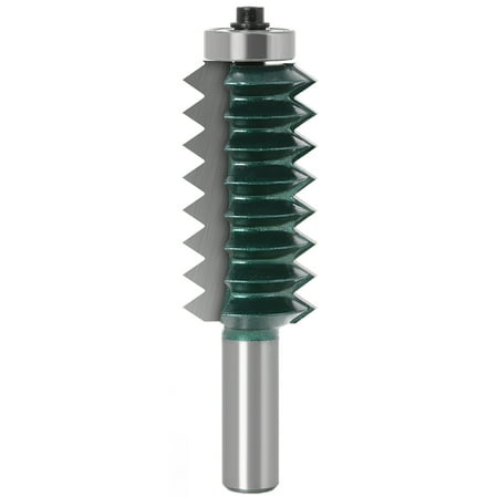 

12mm Multi-Tooth Router Bit High Hardness Milling Cutter Effective Woodworking Blade Cutter for Woodworking Texturing Grooving