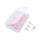 thumbnail image 5 of 100 alfileres de posicionamiento, agujas de coser, accesorios, alfileres rectos para bricolaje, acolchado Oro rosa redondo, 5 of 9