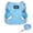 Sky Blue, variant on TIELUTT Dog Harness for Small Medium Large Dogs No Pull Puppy Harness and Drag Bag for Disabled Dogs Ruff Wear Leash Sunset Step Gear Pedometer Belly Bands for Male Dogs with Snaps Drag Bag for Disab