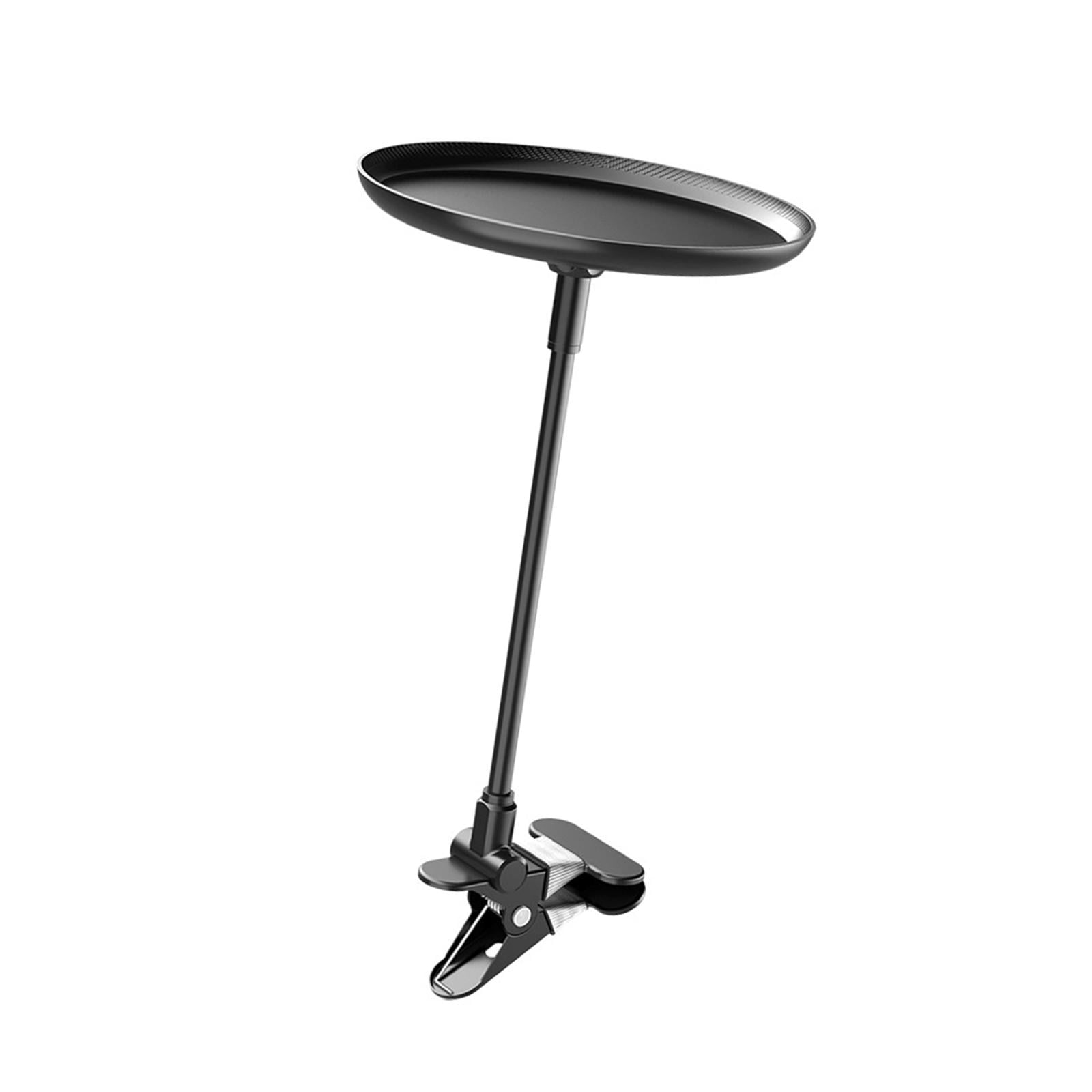 lacooooppia Generic Car Food Tray Drink and Snack Table Easy Installation Adjustable Anti Slip Auto Accessories Clip Type Tray Drink Tray