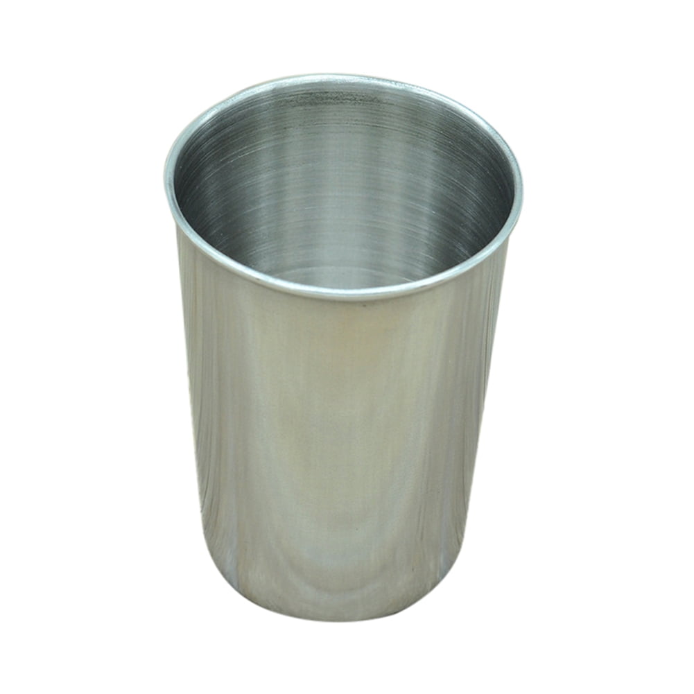 HEVIRGO Portable Stainless Steel Drink Glass Beer Whiskey Tooth Mug