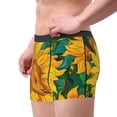thumbnail image 2 of Pofeuu Vibrant Sunflower Painting Print Men’s Boxer Briefs, Moisture-Wicking Underwear, Regular,Trunk-X-Large, 2 of 5