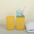 thumbnail image 7 of Unique Bargains Plastic Lightweight Toothbrush Travel Case Traveling for Travel Business 2.36"x1.57"x7.87" Yellow, 7 of 7