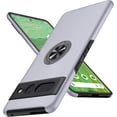 thumbnail image 1 of KOMI for Google Pixel 7 Pro Case, Slim Fit Case for Pixel 7 Pro with Invisible Ring Kickstand, [Military Grade Drop Tested] Dual Layer Shockproof Protective Phone Case for Pixel 7 Pro 6.7", Silver, 1 of 5