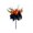 Black, variant on Eolstice Halloween Artificial Pumpkin Floral Pick, Spooky Branch with Dry Leaves Twigs, Fall Vase Filler for Home Table Centerpiece and Party Decor