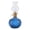 Blue, variant on Vintage Style Oil Lamp With Glass Candle Holders Glass Clear Kerosene Lamp Lanterns