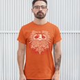thumbnail image 3 of Tee Hunt Live to Ride T-shirt Custom Motorcycles MC Biker Gang Rider Eagle Men's Tee, Orange, 3X-Large, 3 of 5