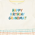 thumbnail image 4 of Inktastic Happy Birthday Grandma Girls Baby Dress, 4 of 5