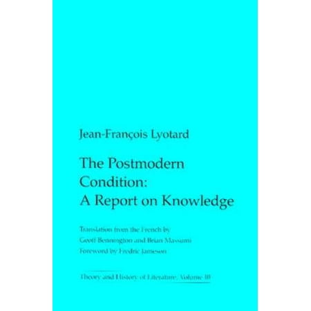 The Postmodern Condition: A Report on Knowledge, Pre-Owned (Paperback)