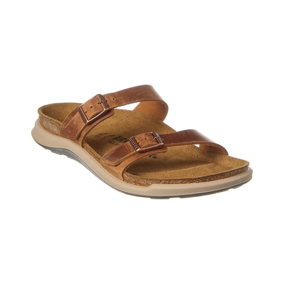 Birkenstock Sierra Leather Sandal, 39, Brown