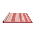 thumbnail image 2 of Ahgly Company Machine Washable Indoor Square Solid Red Modern Area Rugs, 7' Square, 2 of 4