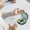 Green, variant on Compact Pills Organizer, Airtight Travel Pill Box for Supplements, Medications, Vitamins, Waterproof and Dustproof, Portable and Convenient Pill Dispenser for Daily Use or On-the-Go