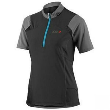 Louis Garneau Womens Gel - Louis Garneau Epic Women's MTB Jersey Black/Gray MD