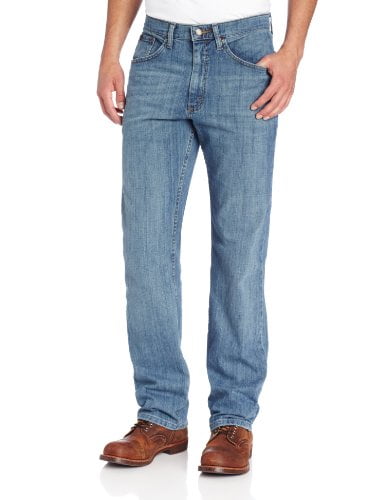 lee classic fit straight leg jeans