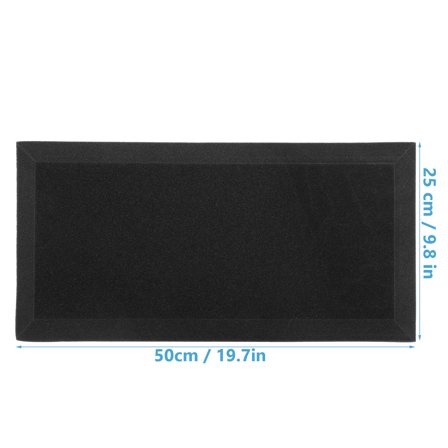 UPOUART 3Pcs Self Adhesive Soundproofing Panels for Doors and Walls Black Acoustic Pads