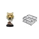 thumbnail image 1 of Dispensador de servilletas con escultura moderna de animal, figura decorativa de cabeza de tigre para mesa de cocina, sala de estar, entrada, pasillo,, 1 of 8