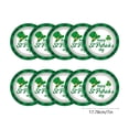thumbnail image 3 of A St Patricks Day Paper Plates Holiday Party Cutlery Disposable Dinnerware Sets For Spring Celebration 10Pc 7In 0.176 Lbs, 3 of 6