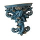 thumbnail image 5 of Estante flotante decorativo con escultura de ángel para pared, decoración del hogar, estatua de resina, organizador de figuras para florero, guardería Azul, 5 of 8