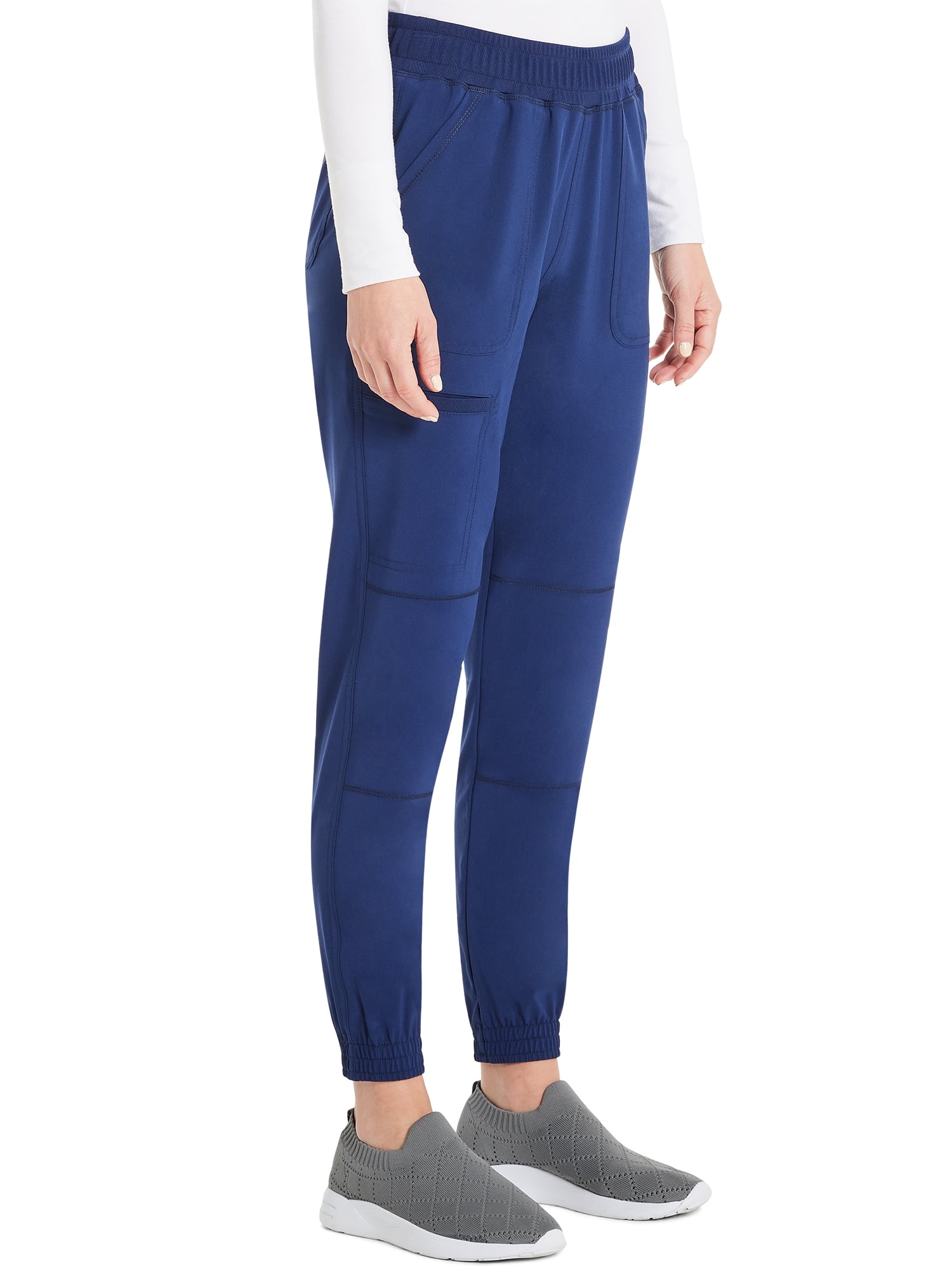 Scrubstar Women's Antimicrobial Premium Performance Petite Yoga Waistband Jogger, Sizes XS-XL