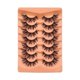 thumbnail image 1 of 3DMAO-09 7 pairs Mink Eyelashes Invisible Band Fairy Lashes Extension, 1 of 5
