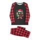 thumbnail image 4 of Pijamas navideños familiares a juego Fiomva Holiday, pijamas navideños de alce para parejas y niños, ropa de dormir para bebés, 4 of 8