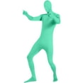 thumbnail image 2 of FRSASU Men's and Women's Bodysuit Jumpsuit Costume Stretchy Spandex Unitard Cosplay Full Body Suit Zentai Skin Suit Mint Green, 2 of 7