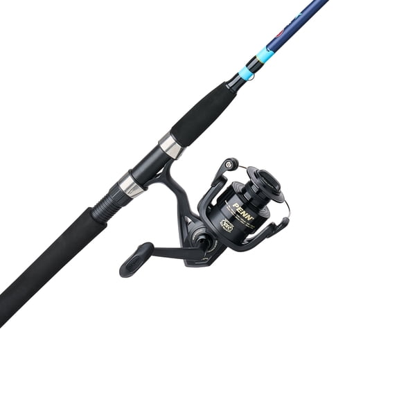 PENN BlackTipH Inshore Fishing Combo Kit, 7' Medium, Wrath II 4000-Size Reel