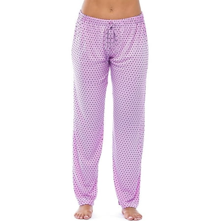 

Womens Casual Trousers Polka Dot Print Pajamas Elastic Rope Pants Womens Black Work Clothes Womens plus Size Fleece Pants