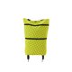thumbnail image 3 of Kearding Bolsa de carrito de compras plegable portátil con ruedas Bolsa de tela Oxford impermeable Almacenamiento y organización del hogar verde Tipo B, 3 of 6