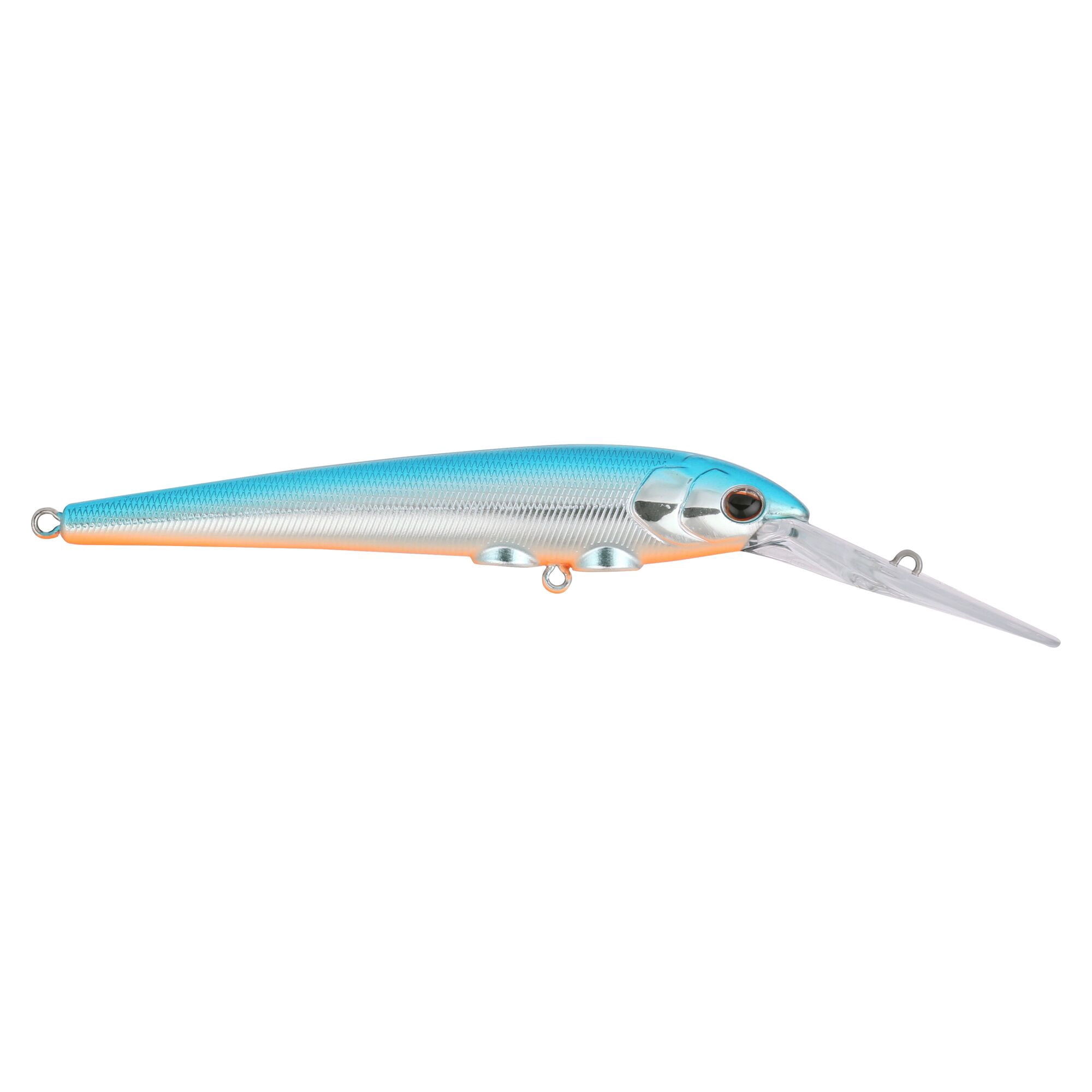 Berkley Deep Hit Stick, 4.25 in, Crankbaits, Blue Chrome (1 Count)