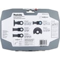thumbnail image 3 of Juego de cuchillas oscilantes Makita B-67197 Starlock® de 5 piezas, 3 of 3