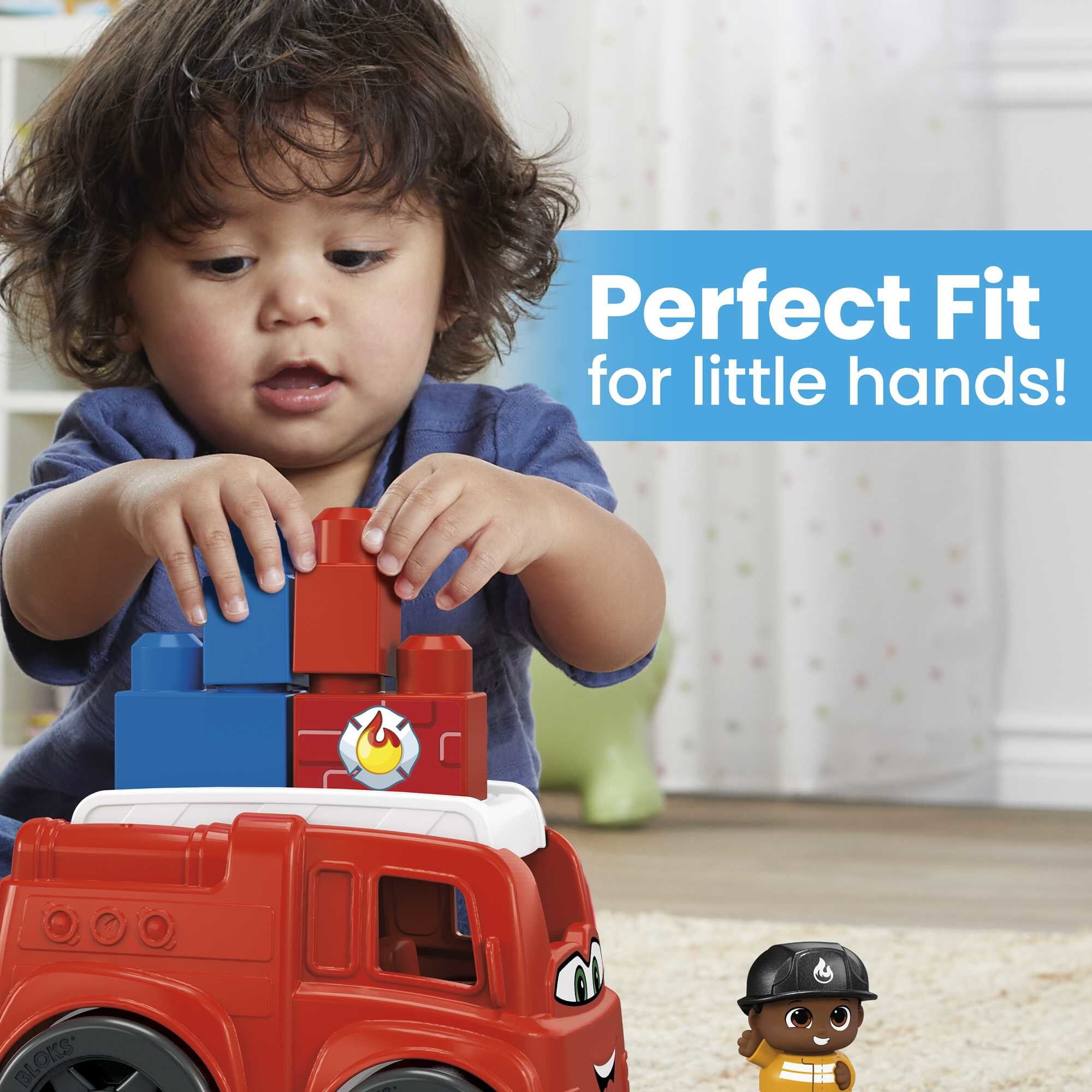 【Edute】大人気!!アイムトイ Fire Fighter Builder アイムトイ アクティブ消防車｜木のおもちゃ おもちゃの森sapporo