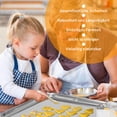 thumbnail image 2 of Bearachild Práctica hoja para galletas de acero inoxidable para amplias aplicaciones y fácil limpieza conveniente Cocina y Comedor, 2 of 6
