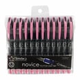 thumbnail image 2 of Thornton's Office Supplies Novice Disposable Medium Point Light Pink Ink Fountain Pens Pack of 12 TOS-DFPLTPNK12M Journaling and Calligraphy Pen for Smooth Writing - Gift for Beginner Artist, 2 of 4