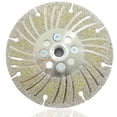 thumbnail image 1 of Meule à Diamant Électroplaquée, version Améliorée 2026, Robuste et durable, Meule à Diamant Électroplaquée Multifonctionnelle pour Meuleuses d'Angle.,12.5cm, 1 of 6