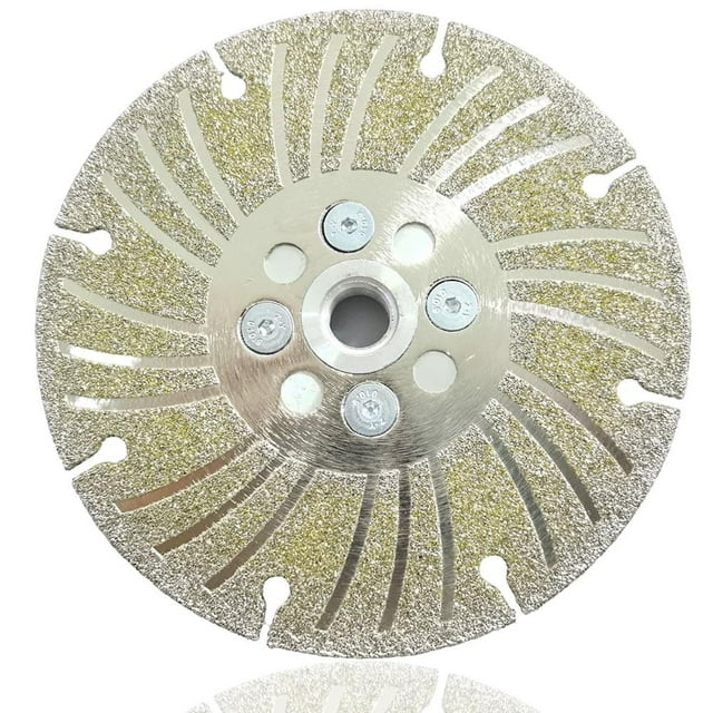 Meule à Diamant Électroplaquée, version Améliorée 2026, Robuste et durable, Meule à Diamant Électroplaquée Multifonctionnelle pour Meuleuses d'Angle.,15cm