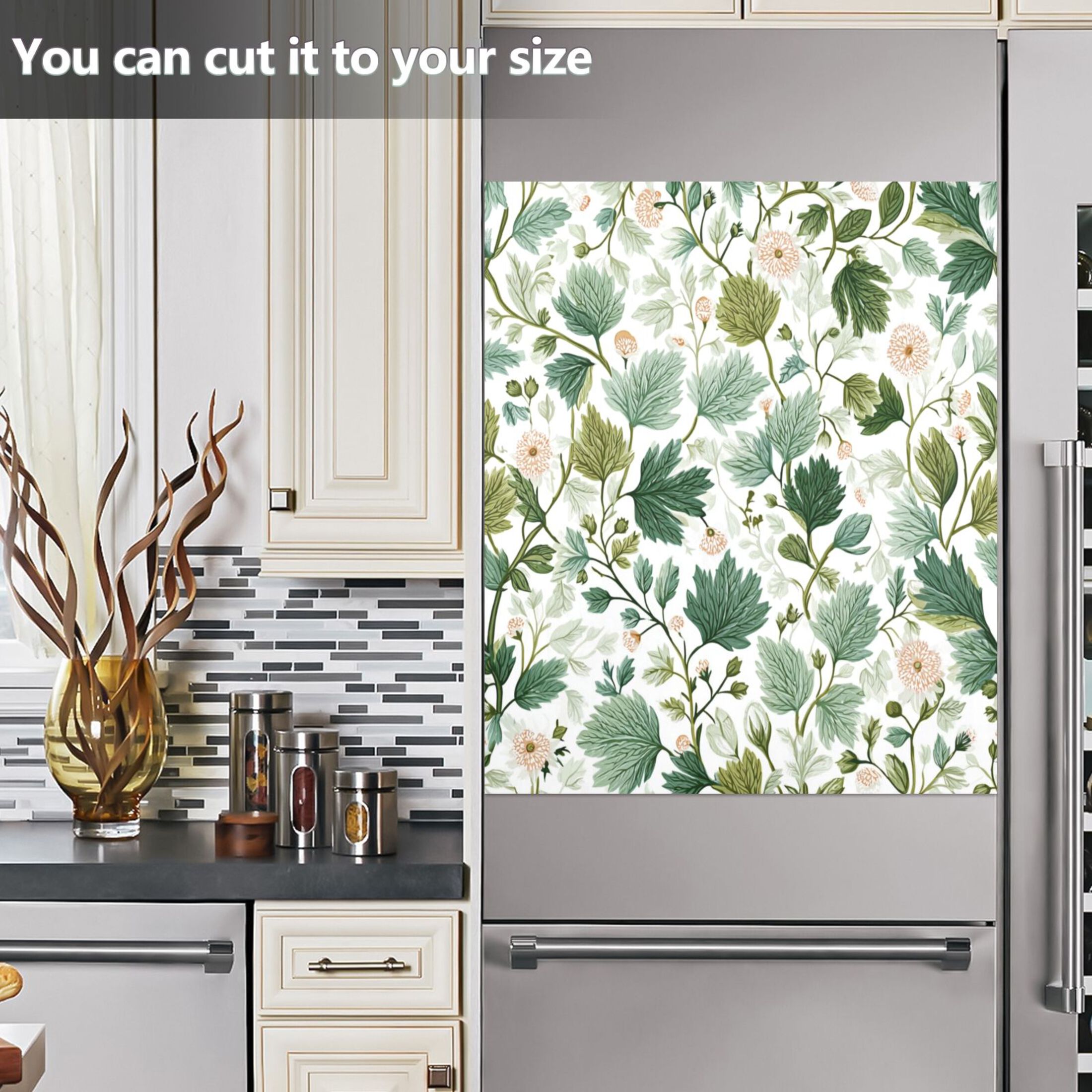 IAUYY Magnetic Decorative -23x26 Inch,Removable DIY Art for Dishwasher Refrigerator and Other Metal Surfaces,Beauty Of Harmonious Nature
