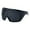 Black, variant on erfcxs Punk Outdoor Cycling Sunglasses Men's Trendy Sports Sunglasses