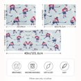 thumbnail image 2 of Yayeee Pillowcase Standard Size Set of 2 Satin Wrinkle Resistant Pillow Case, Blue Ice Hockey, 2 of 8