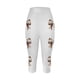 thumbnail image 3 of MKLEKYY Vestido deportivo para mujer, mallas deportivas con estampado de rugby, pantalones de yoga, leggings capri, 3 of 3