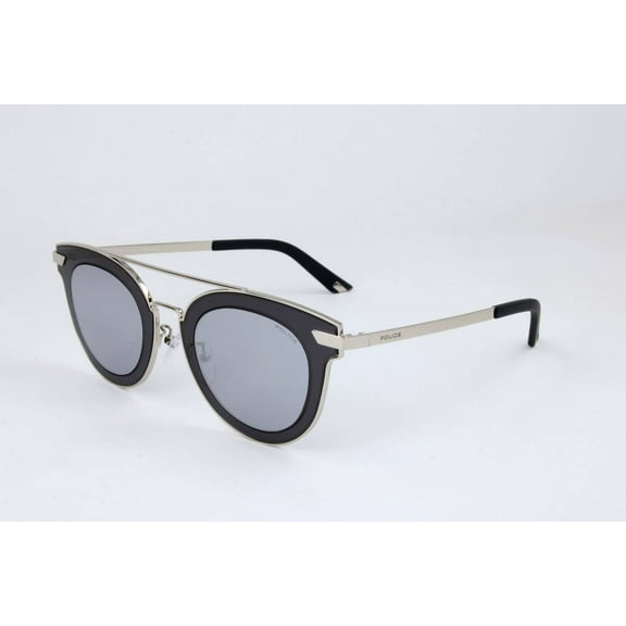 Police sunglasses SPL349M MAN 47/24/145 579X SHINY PALLADIUM