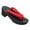 Red, variant on Clog Shoes Japanese Sandals for Women Geta Wooden Anti-Slip flip-Flops,Japanese Wooden Traditional Kimono Geta Sandals Clogs Slippers Sandal,High Heel Wooden Clogs Shoes