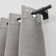 thumbnail image 2 of Cortinero Ajustable Simple 3/4" Negro 167-304Cm, 2 of 3