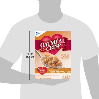 Oatmeal Crisp with Crunchy Almond Cereal, 17 oz