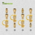 thumbnail image 5 of Accesorios de conexión rápida de gas natural de 3/8 de pulgada, kit de adaptador de conector rápido para parrilla de gas propano, juego de desconexión rápida de manguera de propano de gas LP, 5 of 5