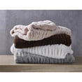 thumbnail image 6 of PoshLiving Brown Polyester Throw Blanket, 50" x 60", 6 of 8