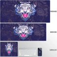 thumbnail image 3 of Alfombrilla de ratón con diseño de dragón, tapete de escritorio en blanco y negro, para ordenador portátil, teclado de Anime japonés para videojuegos, alfombrilla de goma para mesa, alfombrilla para r, 3 of 5