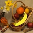 thumbnail image 2 of SHISUYAN Fruit Photo Props Education Display Props Creative Gift Plastic Artificial Home Wedding Showcase Decorations (Banana), 2 of 9
