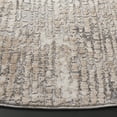 thumbnail image 3 of SAFAVIEH Hanna Saxon Abstract Area Rug, Grey/Dark Grey, 6'7" x 6'7" Round, 3 of 10