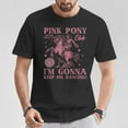 thumbnail image 2 of Cute Birthday Cowgirl Retro Pink Girl Pony Club T-Shirt - Cowgirl Birthday Shirt, Retro Pink Pony Design, Pony Club Tee, Cute Western Girl Apparel, 2 of 3